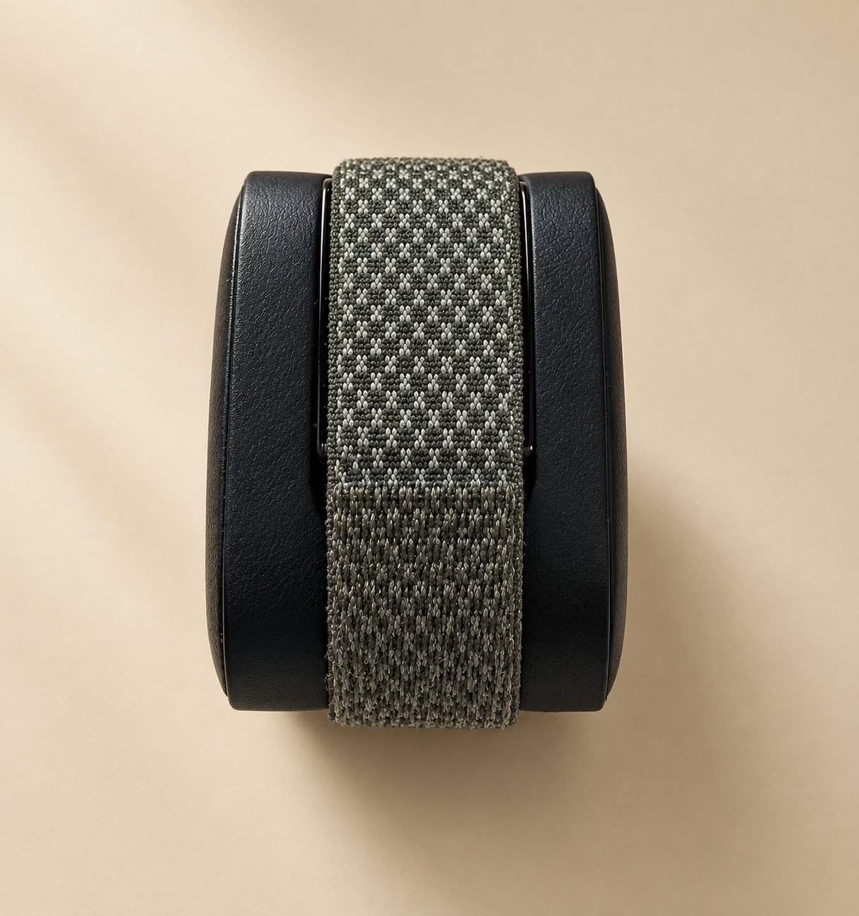 De Pulseband met een groen sportbandje